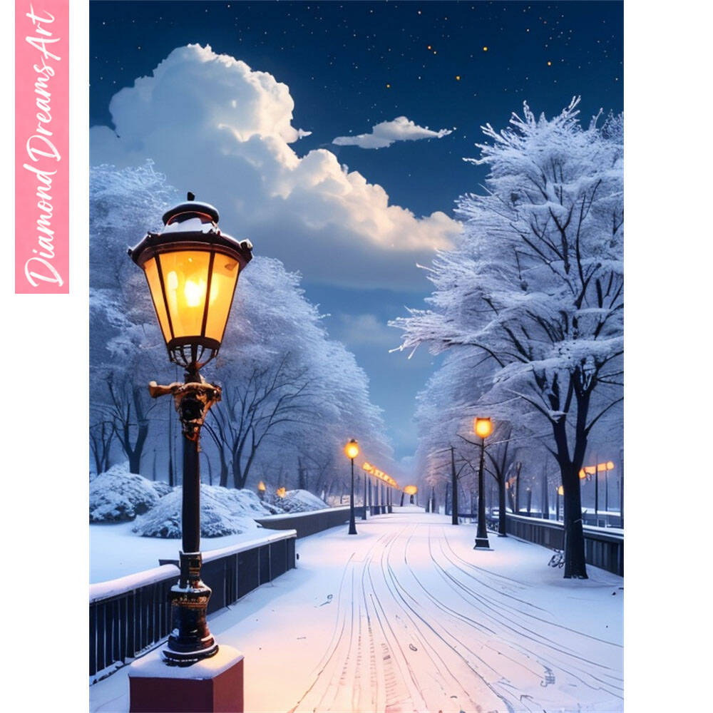 5D DIY Diamond Painting Snow S - Photo Mosaic Print review and price